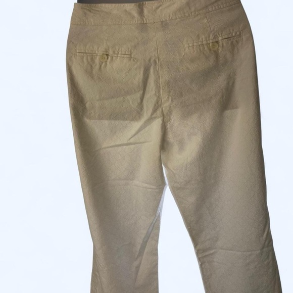 White detailed trousers with zipper closure S Attention - Picture 2 of 4